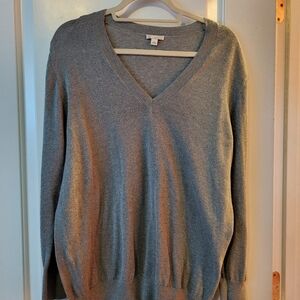 GAP Heather Gray Knit Top